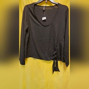 FOREVER 21 Women's Black dress blouse S